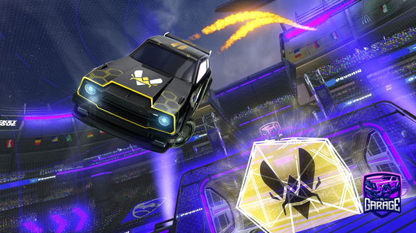 A Rocket League car design from Sfltp777