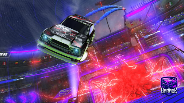 A Rocket League car design from Hasoon2010uu