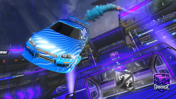 A Rocket League car design from Apr12