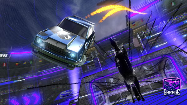 A Rocket League car design from Kyokon