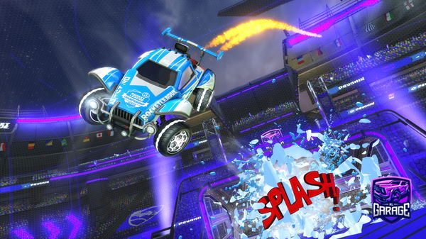 A Rocket League car design from Arkane80