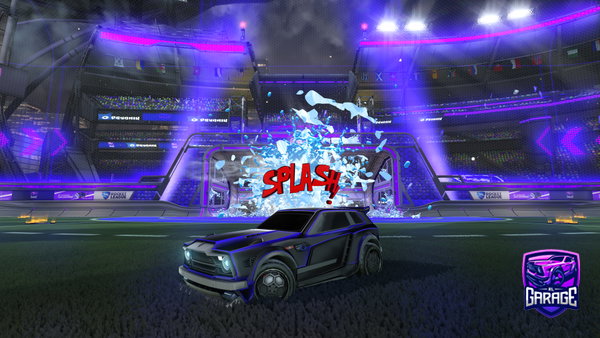 A Rocket League car design from 23k_Sm0ke