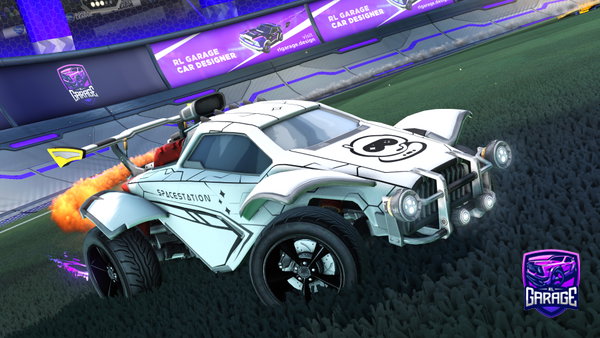 A Rocket League car design from ashrafameer