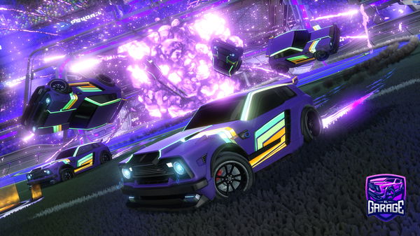A Rocket League car design from patinormz