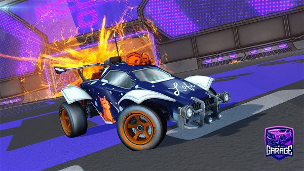 A Rocket League car design from Frosted_Omei
