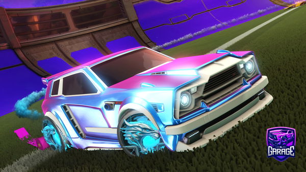 A Rocket League car design from Football1017