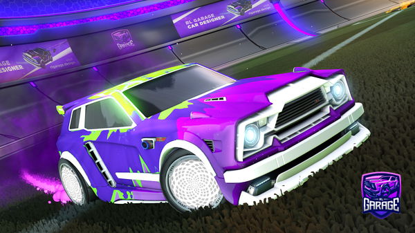 A Rocket League car design from CrazyRedTail