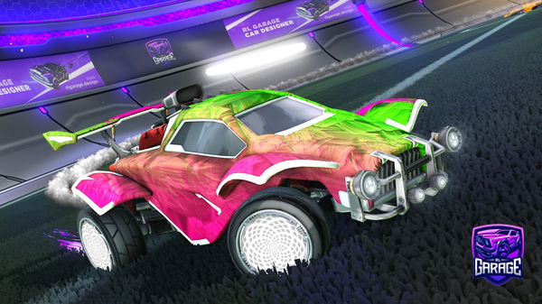 A Rocket League car design from Luigi2009