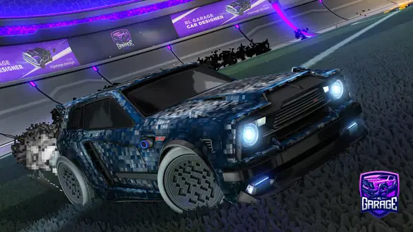A Rocket League car design from frick_my_tm8