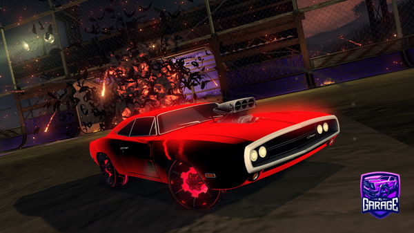 A Rocket League car design from Chocoogamez