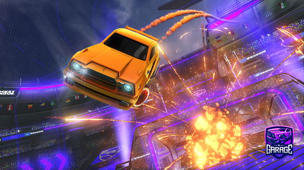 A Rocket League car design from mattmations