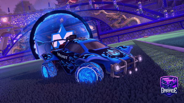 A Rocket League car design from Mlontor