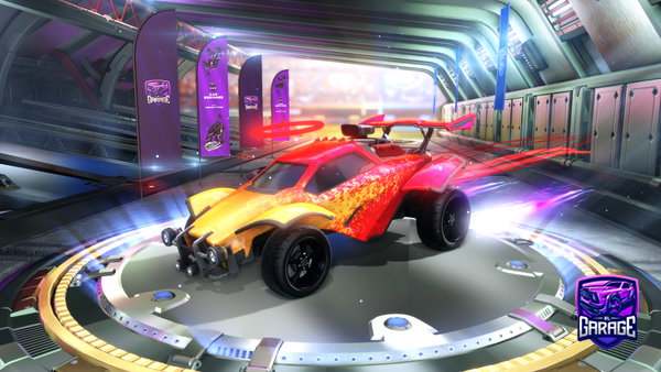 A Rocket League car design from ToKKoT12