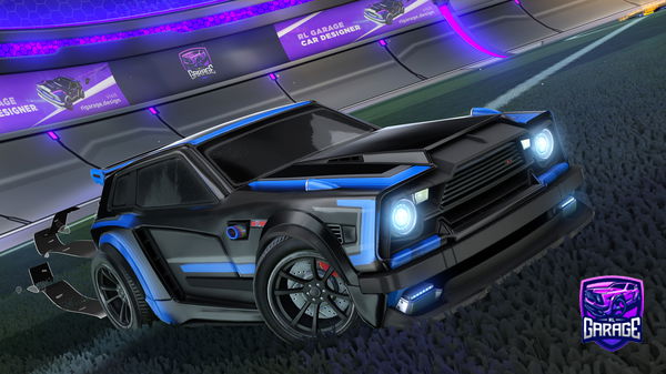 A Rocket League car design from D0MEST0SGAMING