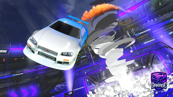 A Rocket League car design from hussain7773