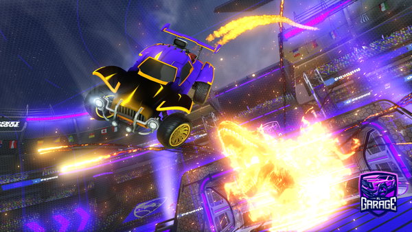 A Rocket League car design from TrulyAspa