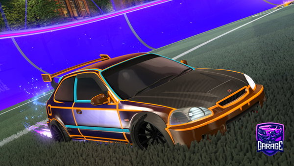 A Rocket League car design from Dash9999