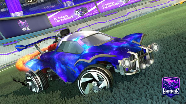 A Rocket League car design from noseque