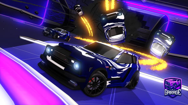 A Rocket League car design from ImSilvver