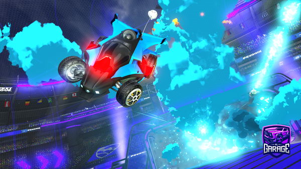 A Rocket League car design from Dragonshadows