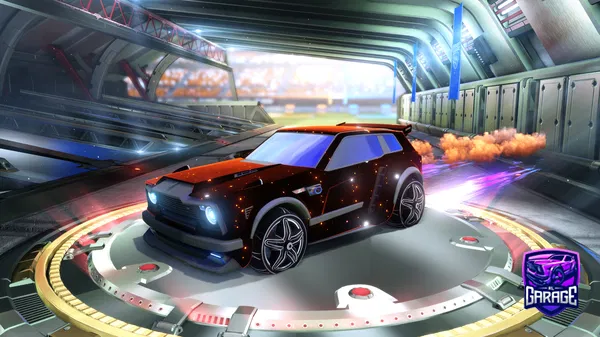 A Rocket League car design from botyik