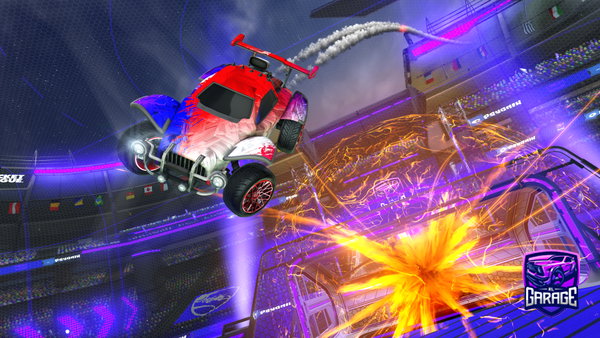 A Rocket League car design from AlvinE_07