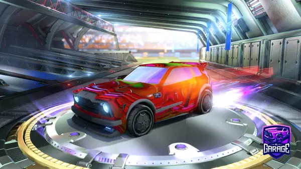 A Rocket League car design from Paingames12yt