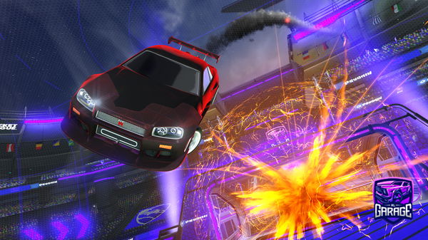 A Rocket League car design from BlackJoel_25