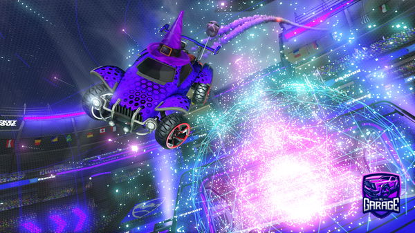 A Rocket League car design from adel270