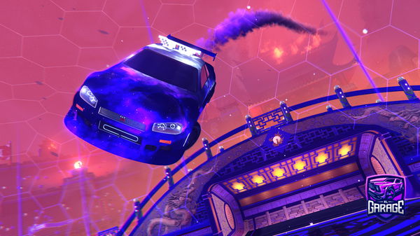 A Rocket League car design from d4vizinnx