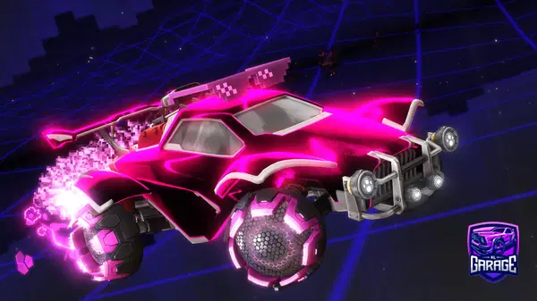 A Rocket League car design from SALOC1N