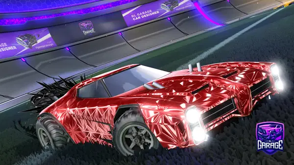 A Rocket League car design from weaksouse123