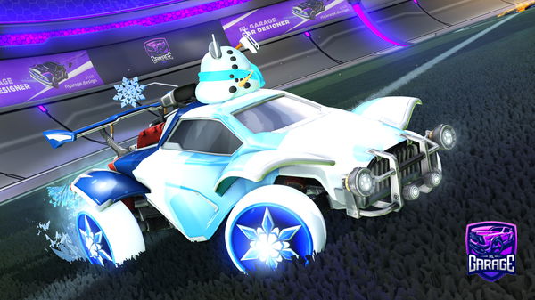 A Rocket League car design from MOZA_the_legend