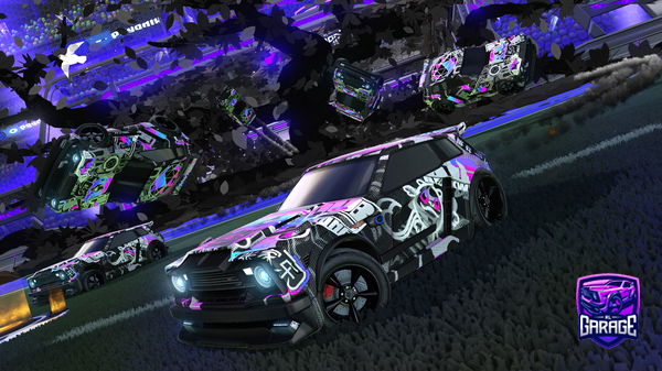 A Rocket League car design from SunkRL