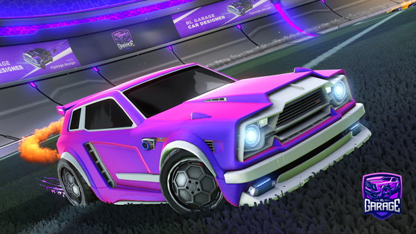 A Rocket League car design from MeggySpletzer