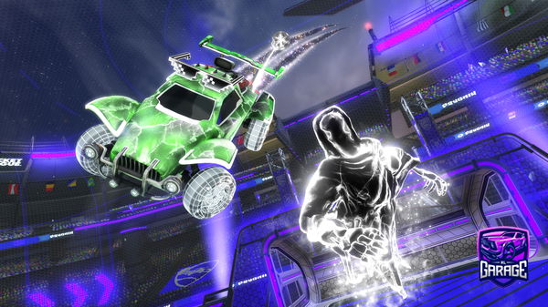 A Rocket League car design from iQuzii