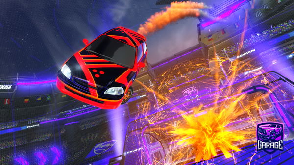 A Rocket League car design from alfiewest91