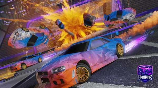 A Rocket League car design from JAYL1VELY