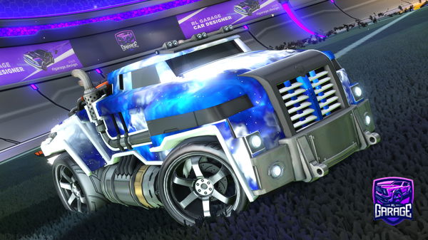 A Rocket League car design from cdxs