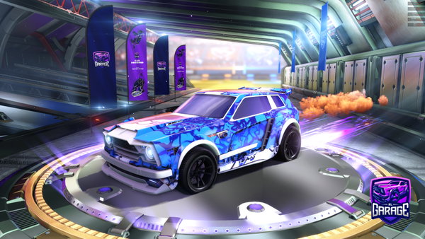 A Rocket League car design from NoahBursiek