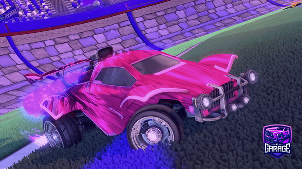 A Rocket League car design from Crayonzs