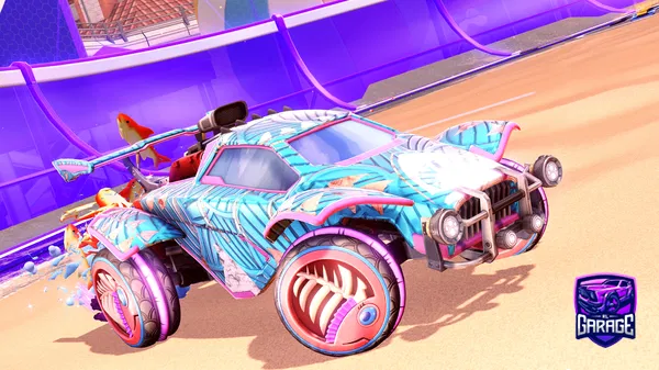 A Rocket League car design from GmFunk