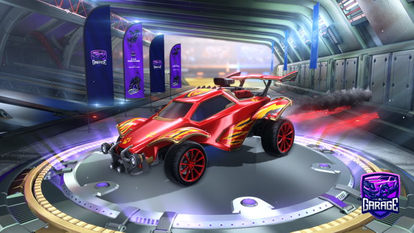 A Rocket League car design from Savvy_YTonYT