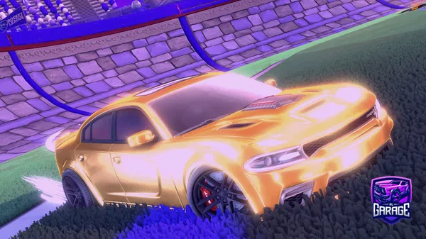 A Rocket League car design from TwitchJoselu315
