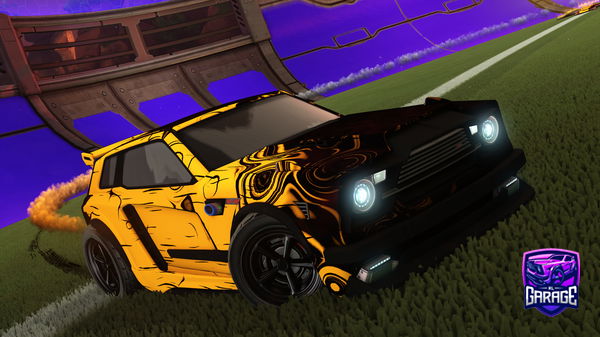 A Rocket League car design from Rune_1
