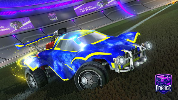 A Rocket League car design from Boi_Wonder29