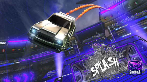 A Rocket League car design from Myst1cc