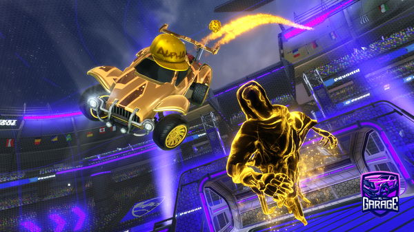 A Rocket League car design from Mitoka_on60FPS