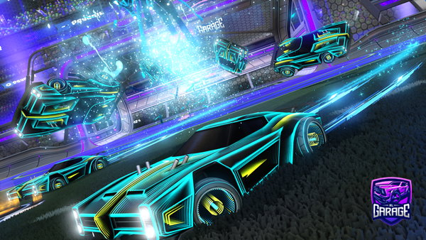 A Rocket League car design from Dirtywonton01