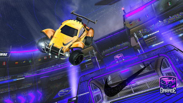 A Rocket League car design from Ernvy